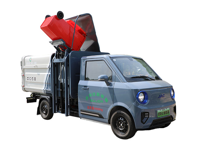 濟(jì)寧新能源純電動(dòng)密閉式桶裝垃圾車